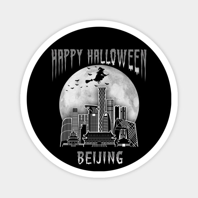 Happy Halloween Beijing Magnet by travel2xplanet